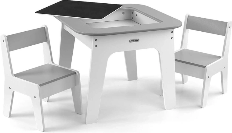 Hidden storage under the top