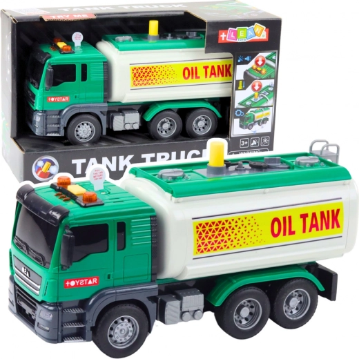 Groene waterwagen met licht en geluiden 1:14