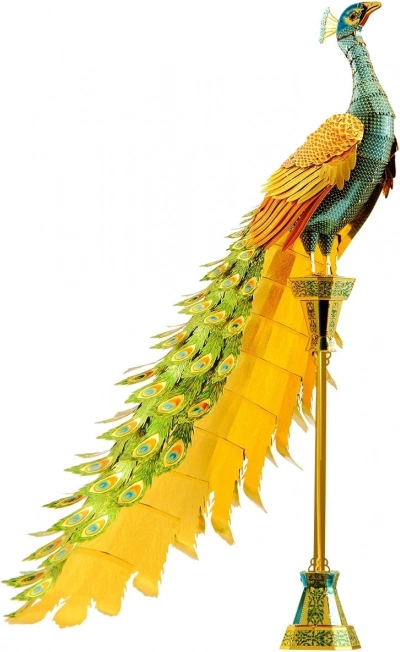 Metalni 3D model pauna – METAL EARTH ICONX