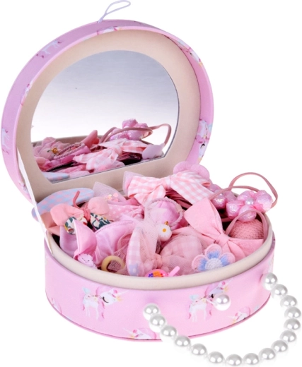 Miroir intégré pour un coiffage facile