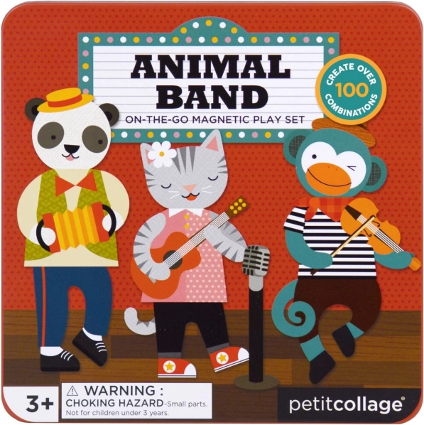 Petit Collage magnetic book Animals