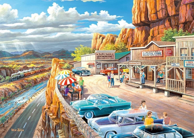 RAVENSBURGER Puzzle Viewpoint Stop XXL 500 pieces