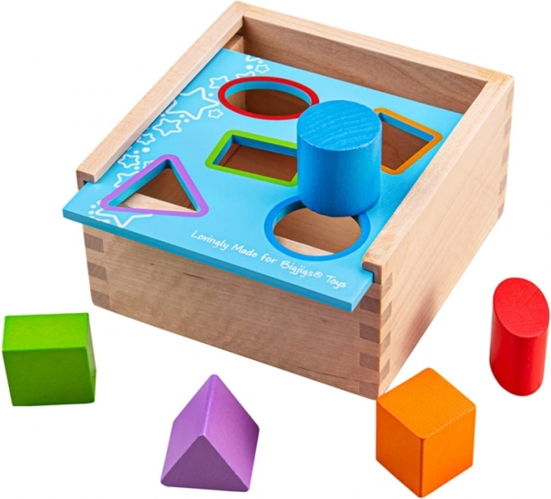 Bigjigs Toys formabedobó doboz