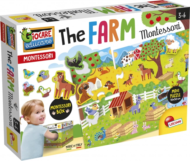 Gioco Montessori Fattoria