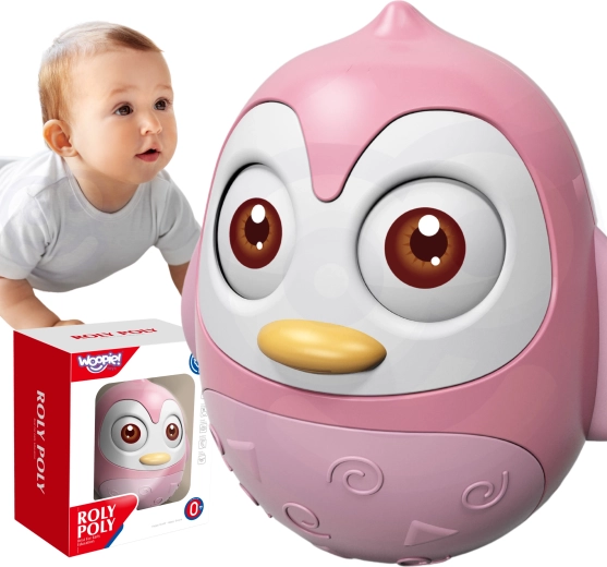 Woopie Baby Sensory Peg Penguin