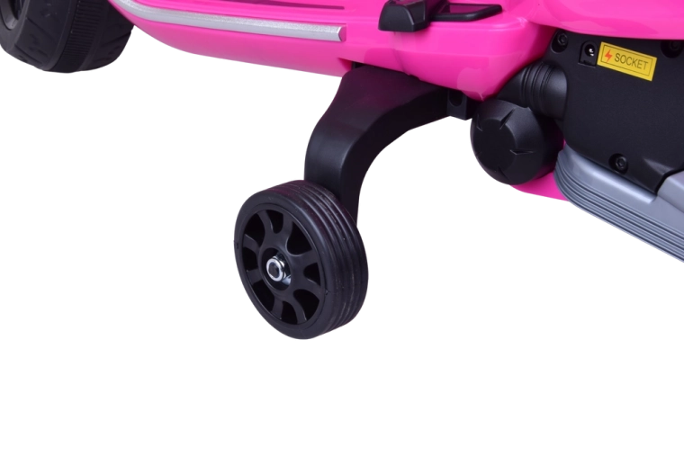 Guida stabile grazie alle ruotine di supporto