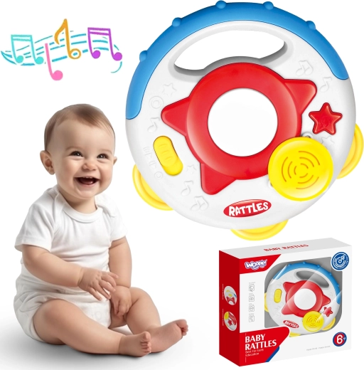 woopie baby interactive tambourine for babies