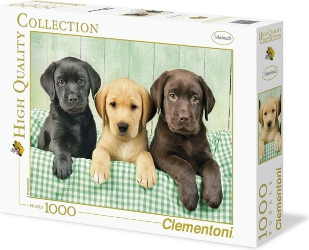 Puzzle 1000 Pieces Three Labradors