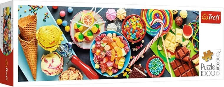 Puzzle panoramique Douce Délice 1000 pièces