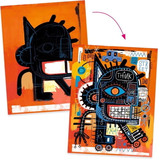 Poster in stile street art