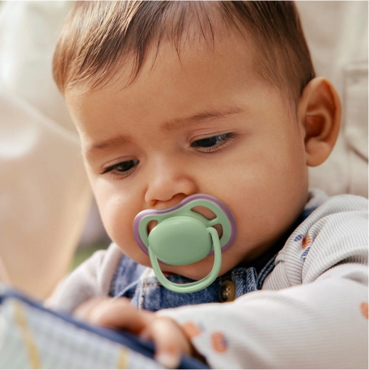 Tétine orthodontique en silicone