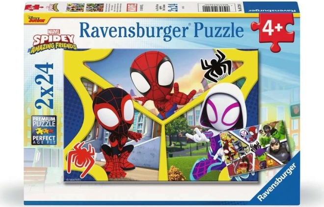 Ravensburger Puzzle Spidey 2x24 pieces
