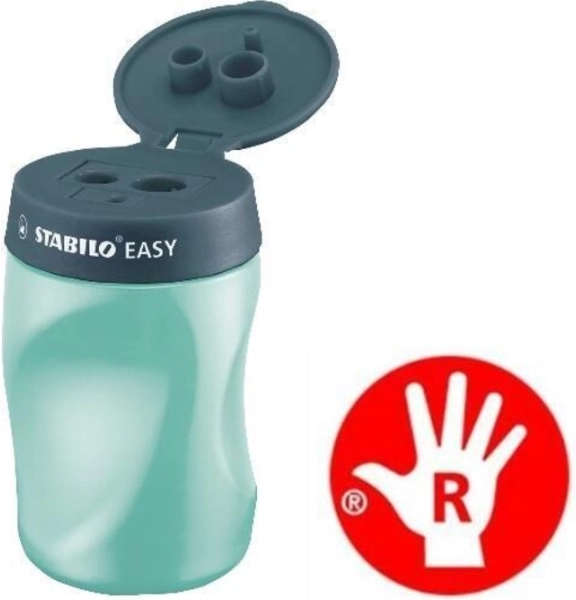 Stabilo EASYsharpener temperamatite per destrimani verde scuro
