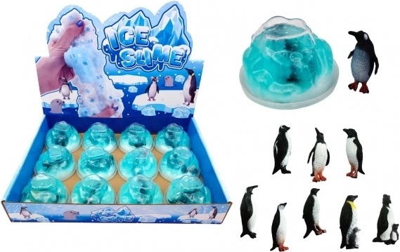 Slime with a Penguin in an Iceberg