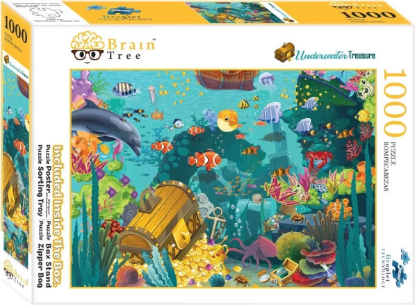 Puzzle BRAIN TREE Underwater Treasure 1000 pieces