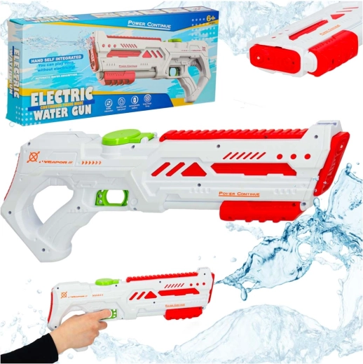 Elektrická vodná pištoľ pre deti – biela