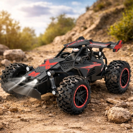 Excellente traction et suspension pour le tout-terrain