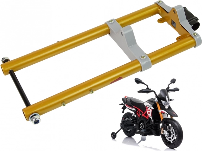 Front fork with axle for APRILIA A007 motorcycle