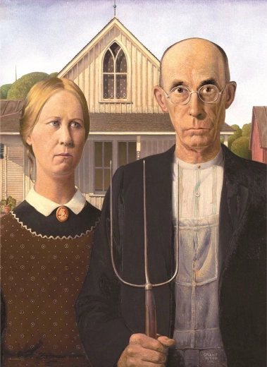 Eurographics puzzle American Gothic 1000 pieces