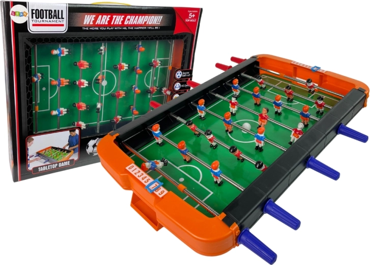 Table Soccer Game – Orange Table Foosball