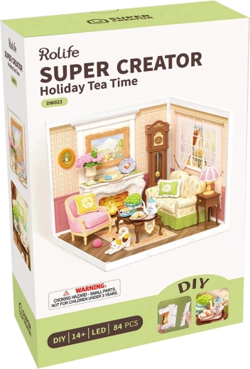 DIY sada s 84 dílky a LED osvětlením