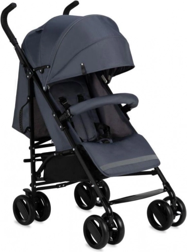 Klapvogn Momi Akira – grå, let og kompakt