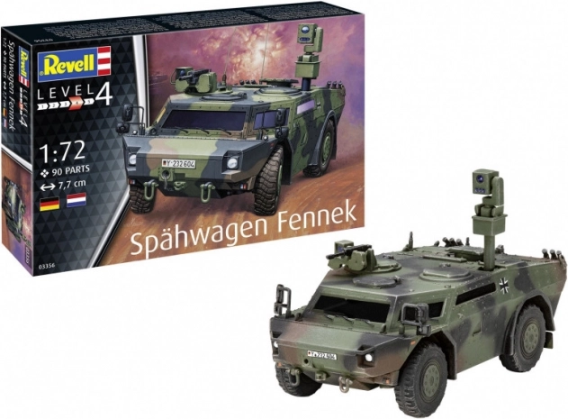 Revell Spähwagen Fennek 1:72 plastic model kit