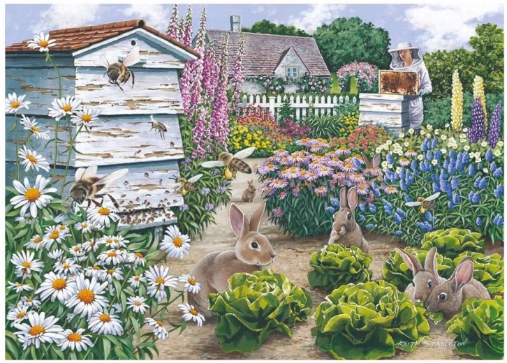 Puzzle Sweet Rabbits 500 Pieces