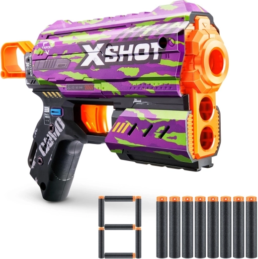 Fast reloading and 8 darts included