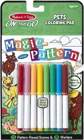Melissa & Doug varázslatos kifestő – háziállatok