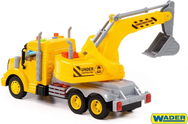 Profi auto excavator with light and sound