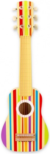 Šarena drvena gitara za djecu