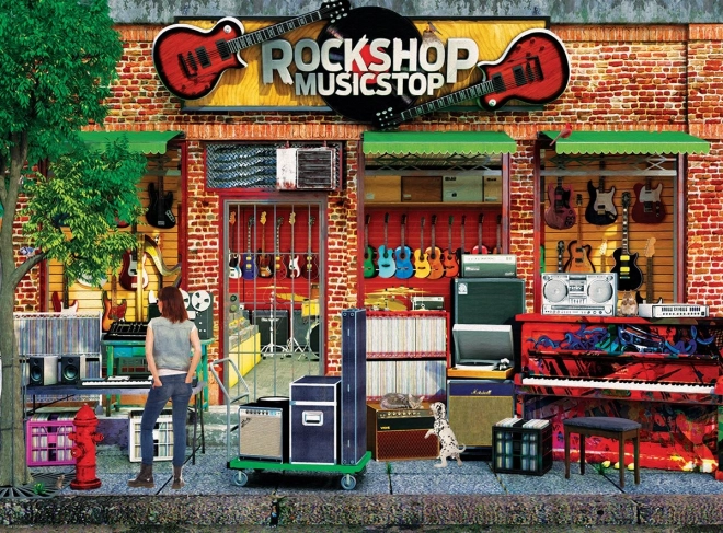 Puzzle 1000 Pieces EUROGRAPHICS Rock Shop