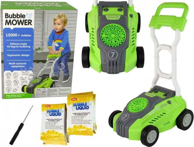Green Bubble Mower for Kids