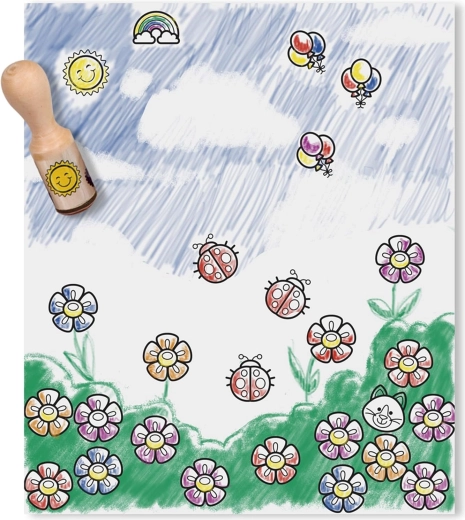 Impronte vivaci e colorate grazie agli inchiostri