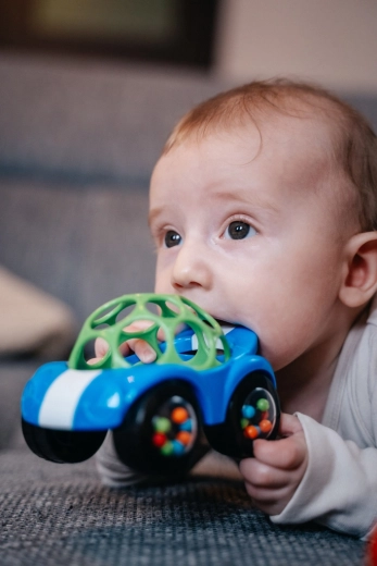 Anneau de dentition sûr, sans substances nocives