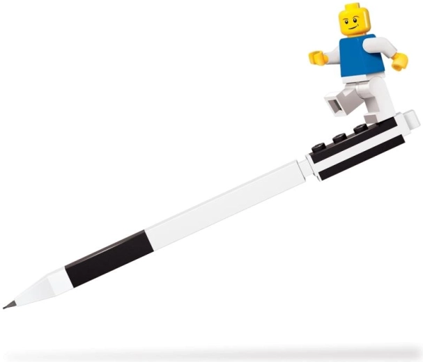 Playful LEGO design with minifigure