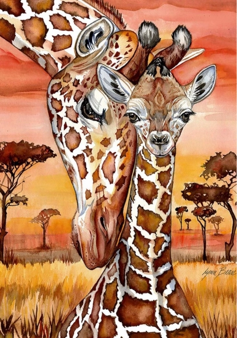 Puzzle Girafe 500 Pièces