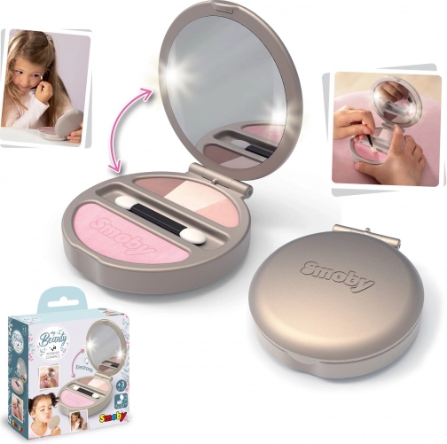 Smoby My Beauty Poudrier Compact avec Miroir et Lumière