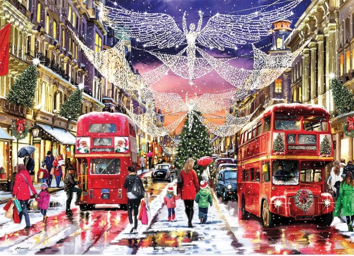 Puzzle Christmas Regent Street XL 500 pieces GIBSONS