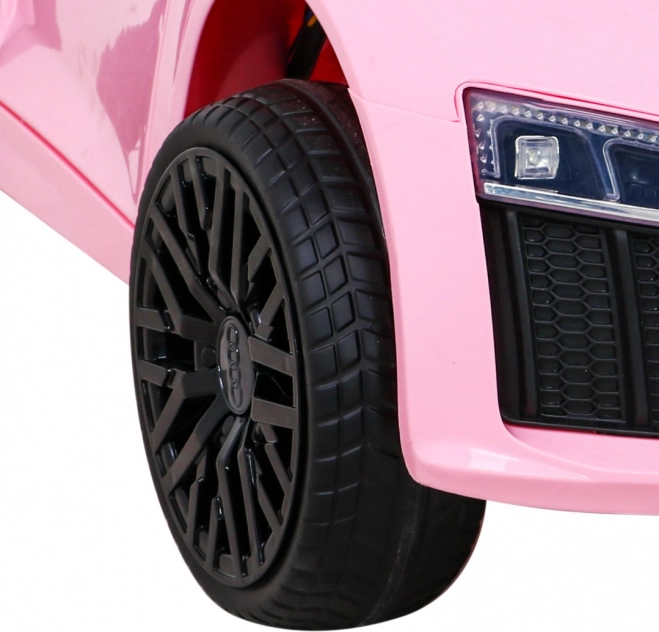 Soft EVA wheels and double suspension