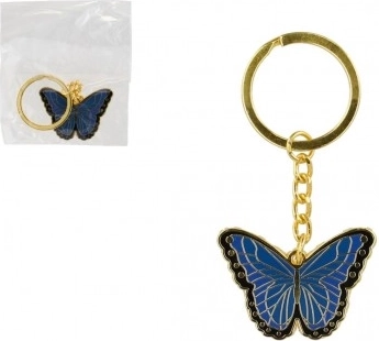 Metalnøglering Sommerfugl