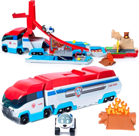 Transformacija 2-v-1: tovornjak, ki se spremeni v igralno postajo