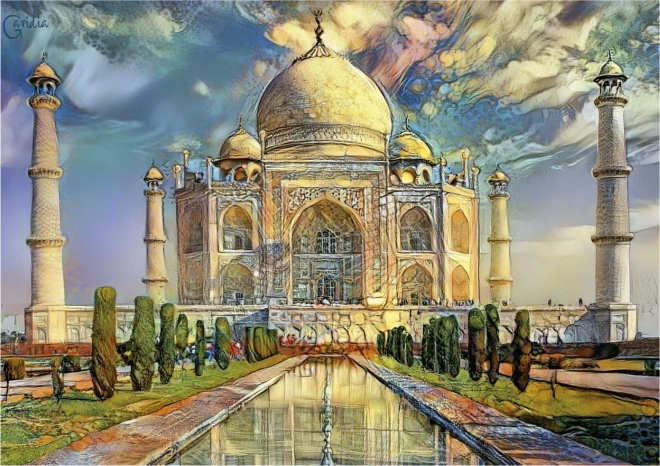 Puzzle Taj Mahal 1000 pieces EDUCA
