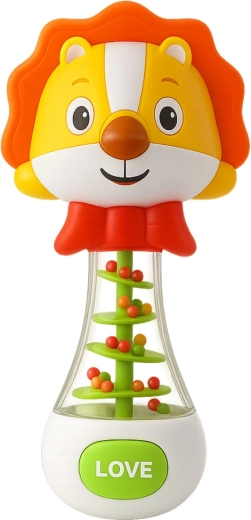 Gentle rattling with colorful beads