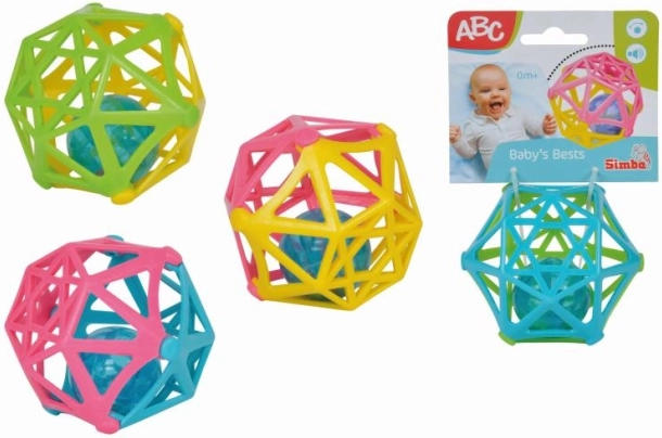 Soft Rattling Ball for Children in Four Colors