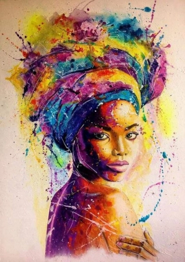 Diamond Painting Color Flood 30x40 cm
