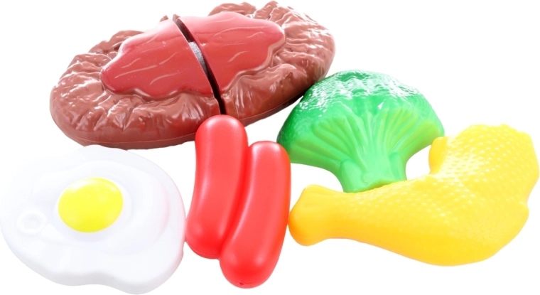 Barevné potraviny pro realistickou hru