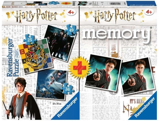 Ravensburger puzzle Harry Potter 3in1 for kids