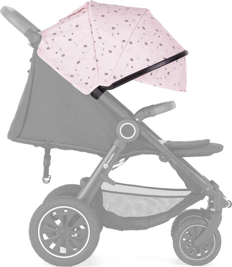 Maximum coverage thanks to the extendable visor